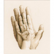 Набор для вышивания VERVACO арт.PN-0154230 Руки 25х20 см