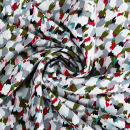 Ткань Софт  105 г кв.м 97% полиэстер, 3% спандекс шир.150 см арт.TBY.M332.3 цв.3 серый уп.25м