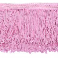 Бахрома шелковая арт.FD-10 шир.10см цв.094 розовый уп.10м