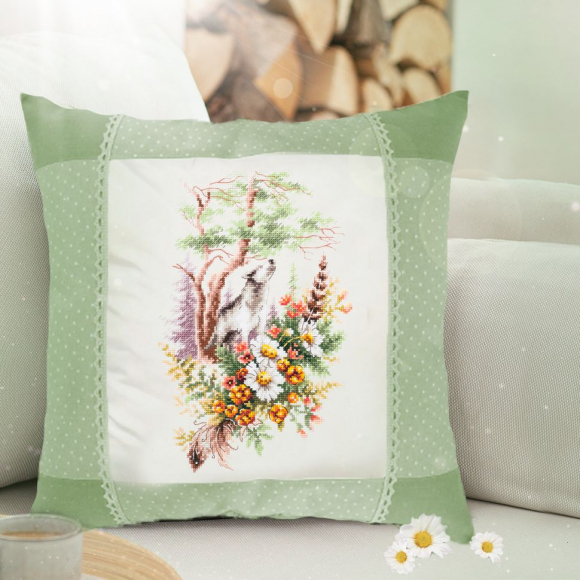 Набор для вышивания ЧУДЕСНАЯ ИГЛА арт.200-019 Дух летнего леса 17x27 см