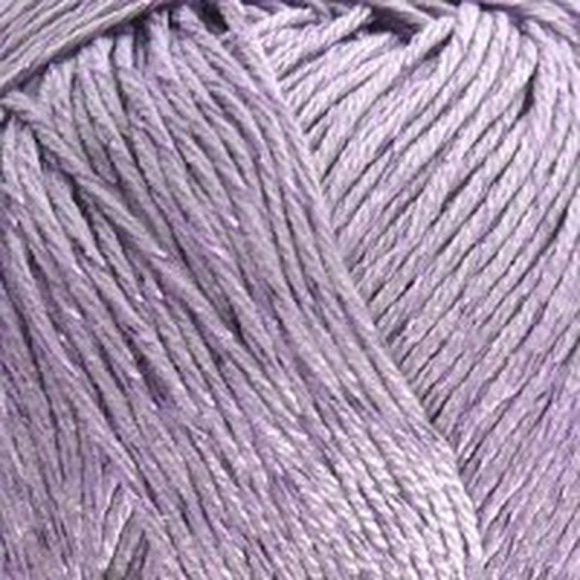 Пряжа для вязания ПЕХ Блестящее лето (95% мерсеризованный хлопок 5% метанит) 5х100г/380м цв.178 св.сиреневый