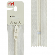79897_Молния Meras, спираль, неразъёмная, 4 мм, 20 см, цвет 2314, сливочно-белый