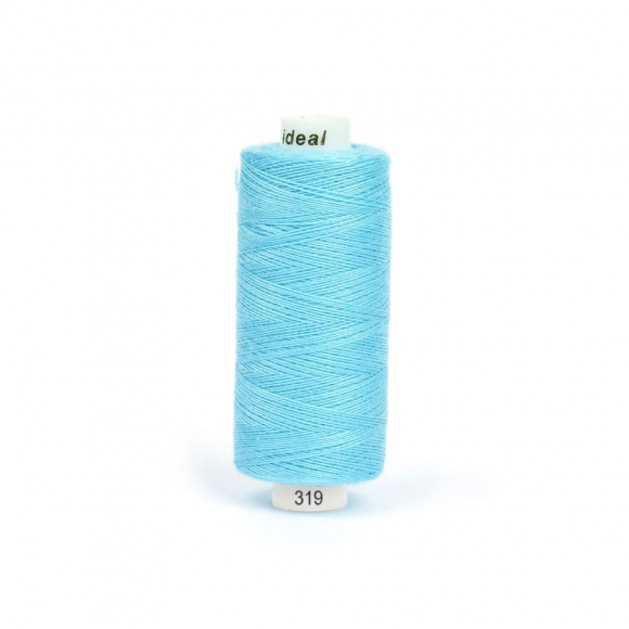 Нитки IDEAL бытовые 40/2 полиэстер 366м цв.319 голубой