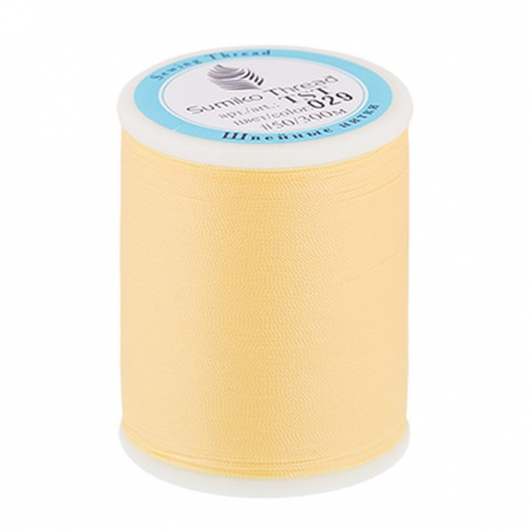 Нитки для трикотажных тканей SumikoThread TST 50 100% нейлон 300 м (328 я) цв.029 бл.желтый