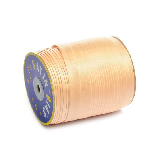 Косая бейка TBY атласная шир.15мм цв.F291 бл.бежевый уп.132 м