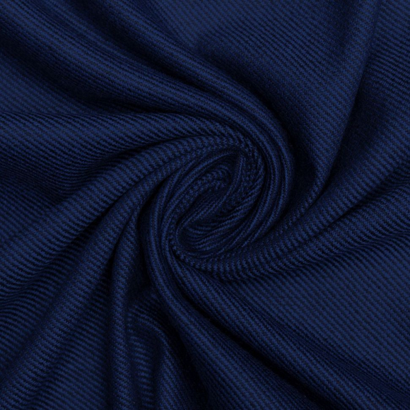 Ткань Костюмная 229 г/м? 65% полиэстер, 13% шерсть, 10% вискоза, 10% акрил, 2% эластан шир.140 см арт.Р.31426.01 цв.01 синий рул.60м