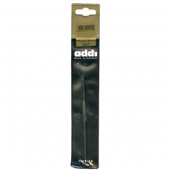 Крючок вязальный экстратонкий сталь addiFine №1,25 13 см