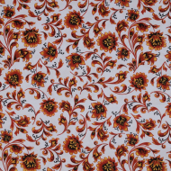 Ткань Габардин 140 г/м? 100% полиэстер шир.155 см арт.T.4000.13 цв.белый рул.25м