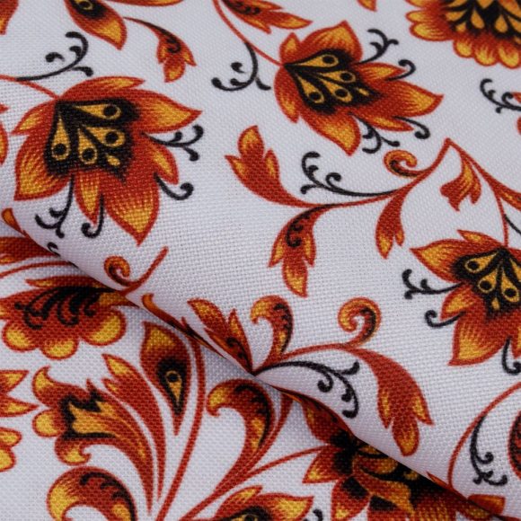 Ткань Габардин 140 г/м? 100% полиэстер шир.155 см арт.T.4000.13 цв.белый рул.25м