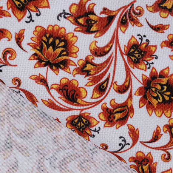 Ткань Габардин 140 г/м? 100% полиэстер шир.155 см арт.T.4000.13 цв.белый рул.25м