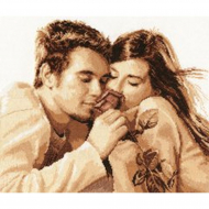 Набор для вышивания АЛИСА арт.4-12 Влюбленные 37х31 см