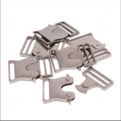 Пряжка-фастекс металл 38мм TBY-E1306 59x43мм цв. никель уп.6шт