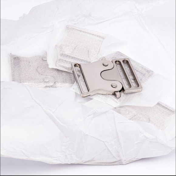 Пряжка-фастекс металл 38мм TBY-E1306 59x43мм цв. никель уп.6шт