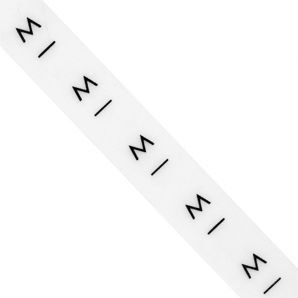 Размерники силикон M прозрачный 15х20 мм TBY в рул. 300 шт