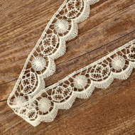 173863_Гипюр, 21 мм, цвет белый