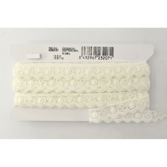 173863_Гипюр, 21 мм, цвет белый 173863_Гипюр, 21 мм, цвет белый