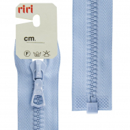 30449_Молния riri тракторная разъёмная 1 замок, 6 мм, 70 cм, цвет 2603, светло-голубой