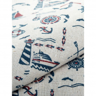 Ткань Лен, арт.TBY-DJ-02, 140г/м?, 30% лен 70% хлопок, шир.150см, уп.3м