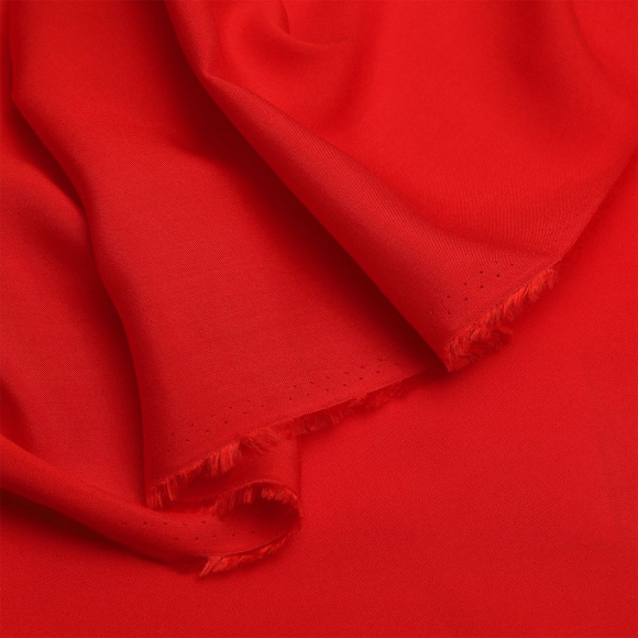 Ткань Штапель TBY Vi-45-12 плот 110г/м2 100% вискоза шир. 145 см цв.12 красный рул.25м Ткань Штапель TBY Vi-45-12 плот 110г/м2 100% вискоза шир. 145 см цв.12 красный рул.25м