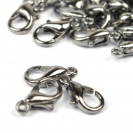 Замок Карабин MAGIC 4 HOBBY для бус арт.MH.11195-3 цв.черный никель 10х5мм уп.200шт Замок Карабин MAGIC 4 HOBBY для бус арт.MH.11195-3 цв.черный никель 10х5мм уп.200шт