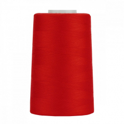 Нитки швейные 40/2 полиэстер 5000 ярд цв.585 красный MAX