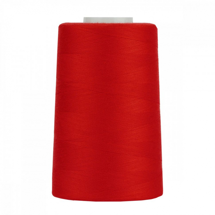 Нитки швейные 40/2 полиэстер 5000 ярд цв.585 красный MAX