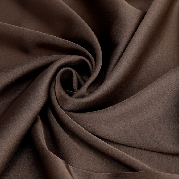 Ткань шелк Армани 90г/м? 97% ПЭ 3% Спандекс шир.150см арт.TBYArm-137 цв.137 капучино рул.25м