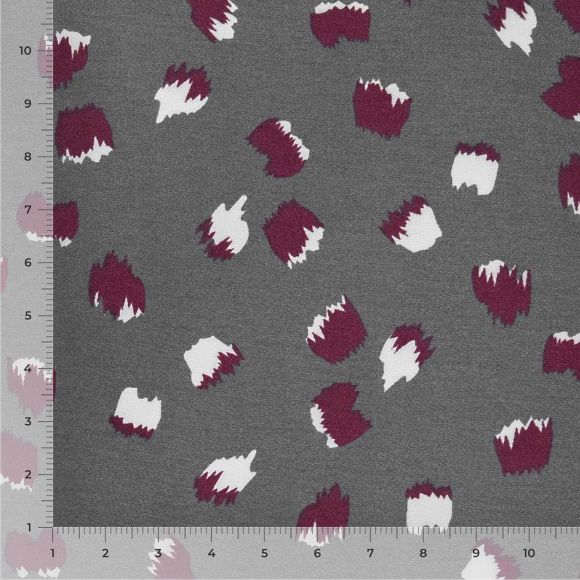 Ткань шелк Армани 90 г/м? 97% полиэстер, 3% спандекс шир.148 см арт.Р.39602.02 цв.02 графитовый рул.25м