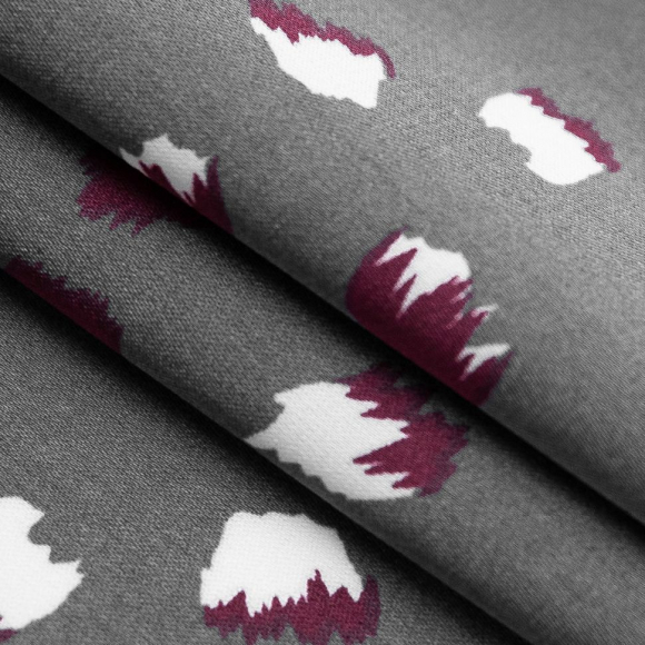 Ткань шелк Армани 90 г/м? 97% полиэстер, 3% спандекс шир.148 см арт.Р.39602.02 цв.02 графитовый рул.25м