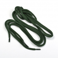 Шнурки круглые 4,1 мм 09с2045 длина 120 см, компл.2шт, цв.т.зеленый