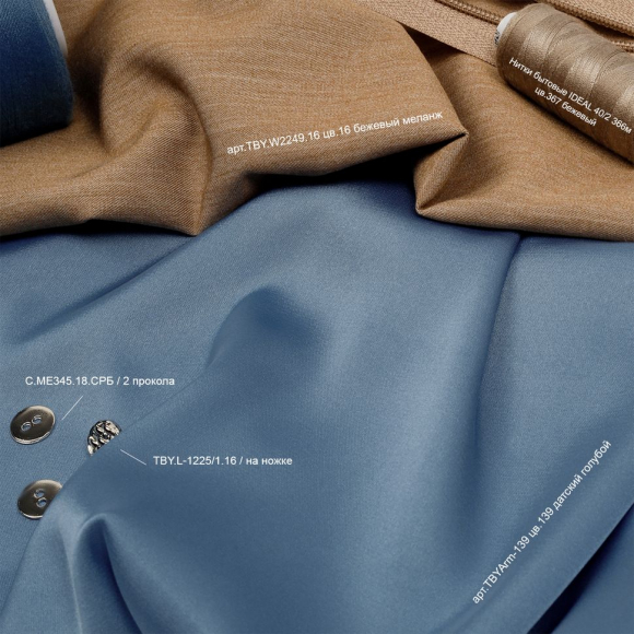 Пуговицы металл TBY.L-1225/1 цв.серебро 16L = 10 мм,на ножке, 36шт