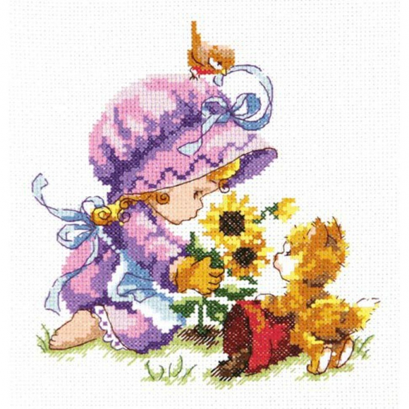 Набор для вышивания ЧУДЕСНАЯ ИГЛА арт.33-15 Садоводы 16х17см