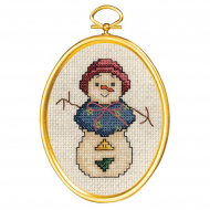 163099_Набор для вышивания "Снежная Леди"