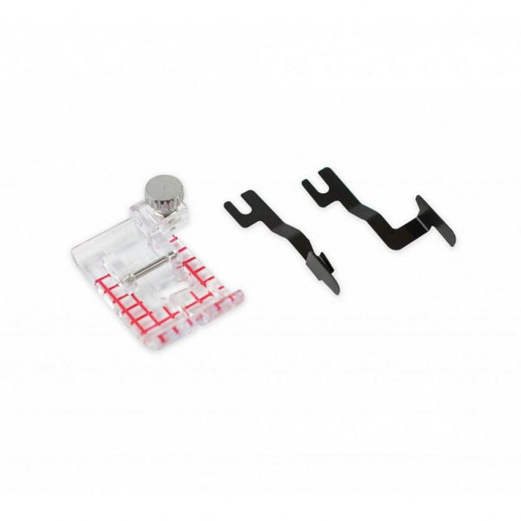 Лапка для бытовых швейных машин Janome 9 мм, прозрачная прямострочная для квилтинга