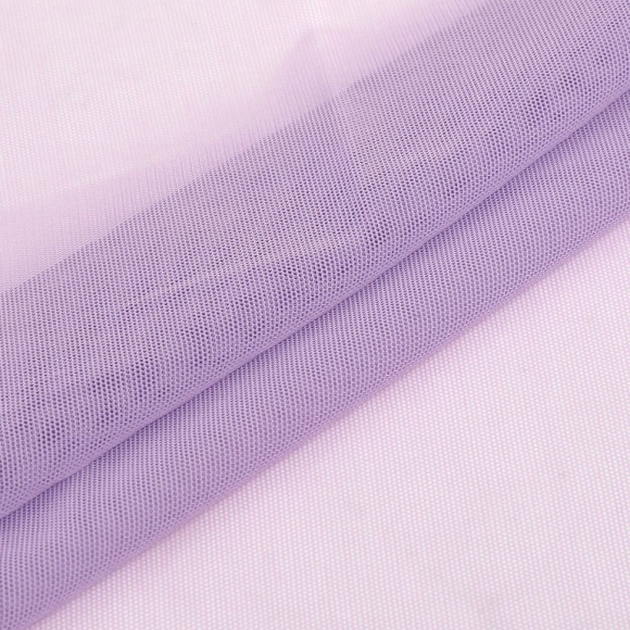 Сетка эластичная KRUZHEVO арт.TBY.068 80г/м? ш.160см цв.1566 лаванда уп.3м Сетка эластичная KRUZHEVO арт.TBY.068 80г/м? ш.160см цв.1566 лаванда уп.3м