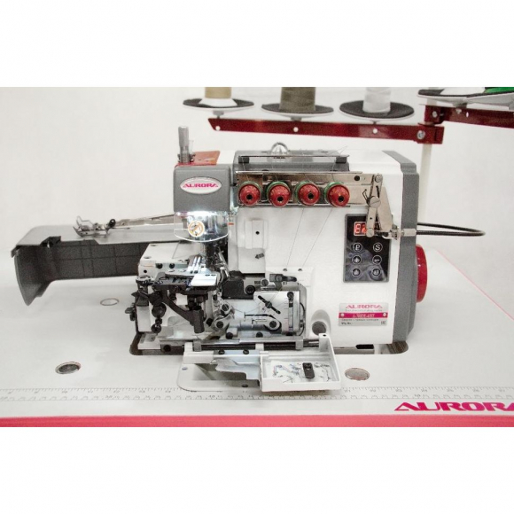 4-х ниточный оверлок с закрепкой нити Aurora A-700DE-4BT (Direct drive)