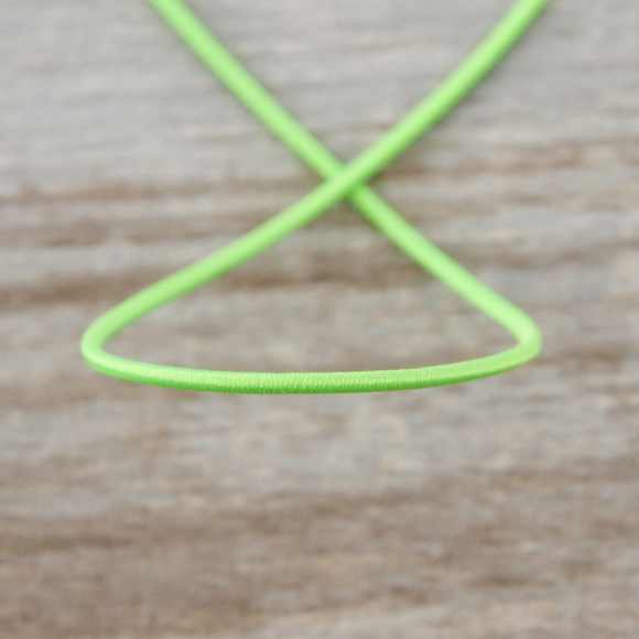 181821_Резинка шляпная SAFISA, 1,5 мм, 25 м, цвет 203 неоновый салатовый 181821_Резинка шляпная SAFISA, 1,5 мм, 25 м, цвет 203 неоновый салатовый