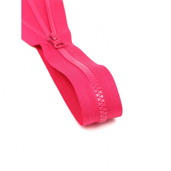 Молния MaxZipper трактор №5 1 замок усил.зв., 50см, цв.F145 малиновый уп.10шт