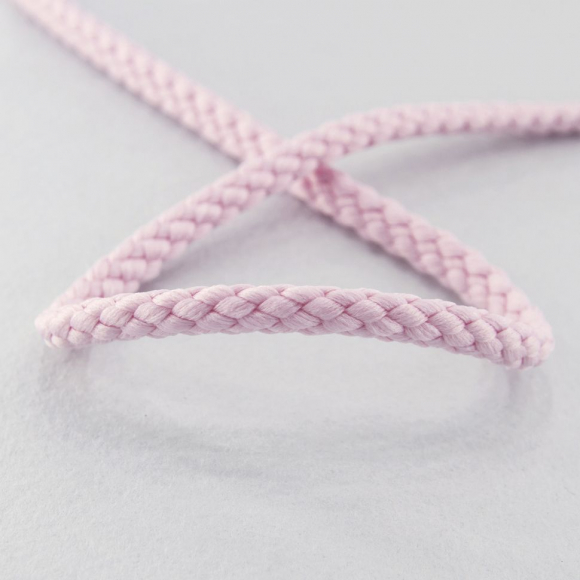 Шнур PEGA полиэстровый, цвет розовый, 6,0 мм