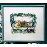 125156_Набор для вышивания "Кошка в саду"