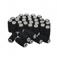 Нитки арт.ТВ.ЕТ-05 #37 спандекс 25м цв.черный уп.36 кат.