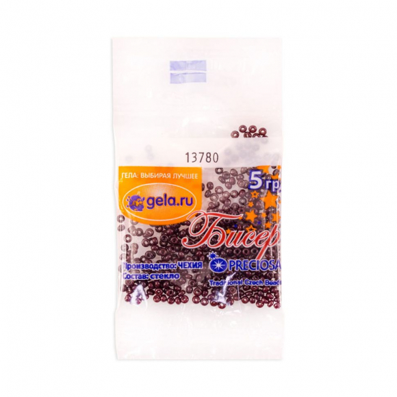 Бисер №10, 5 г., цвет 13780