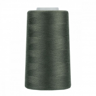 Нитки швейные 40/2 полиэстер 5000 ярд цв.485 серый MAX
