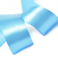 Лента атласная 50мм цв.3157 ярк.голубой IDEAL уп.27,4 м