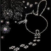 Набор для вышивания хрустальными бусинами ОБРАЗА В КАМЕНЬЯХ арт. 5526 Ура!!! Я буду Мамой 30х30 см