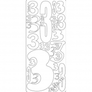 58089_Наклейки контурные "Цифры с №3"