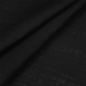 Ткань льняная TBYLi-1002-16 190г/м? 40% лен 60%виск. шир 140см цв.16 черный рул 10м