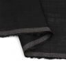 Ткань льняная TBYLi-1002-16 190г/м? 40% лен 60%виск. шир 140см цв.16 черный рул 10м