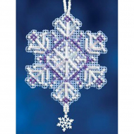 Набор для вышивания бисером MILL HILL Аметист кристалл 5х7 см