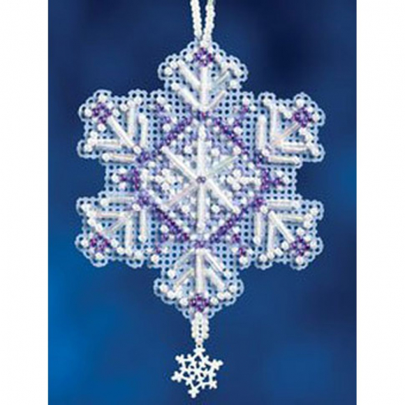 Набор для вышивания бисером MILL HILL Аметист кристалл 5х7 см